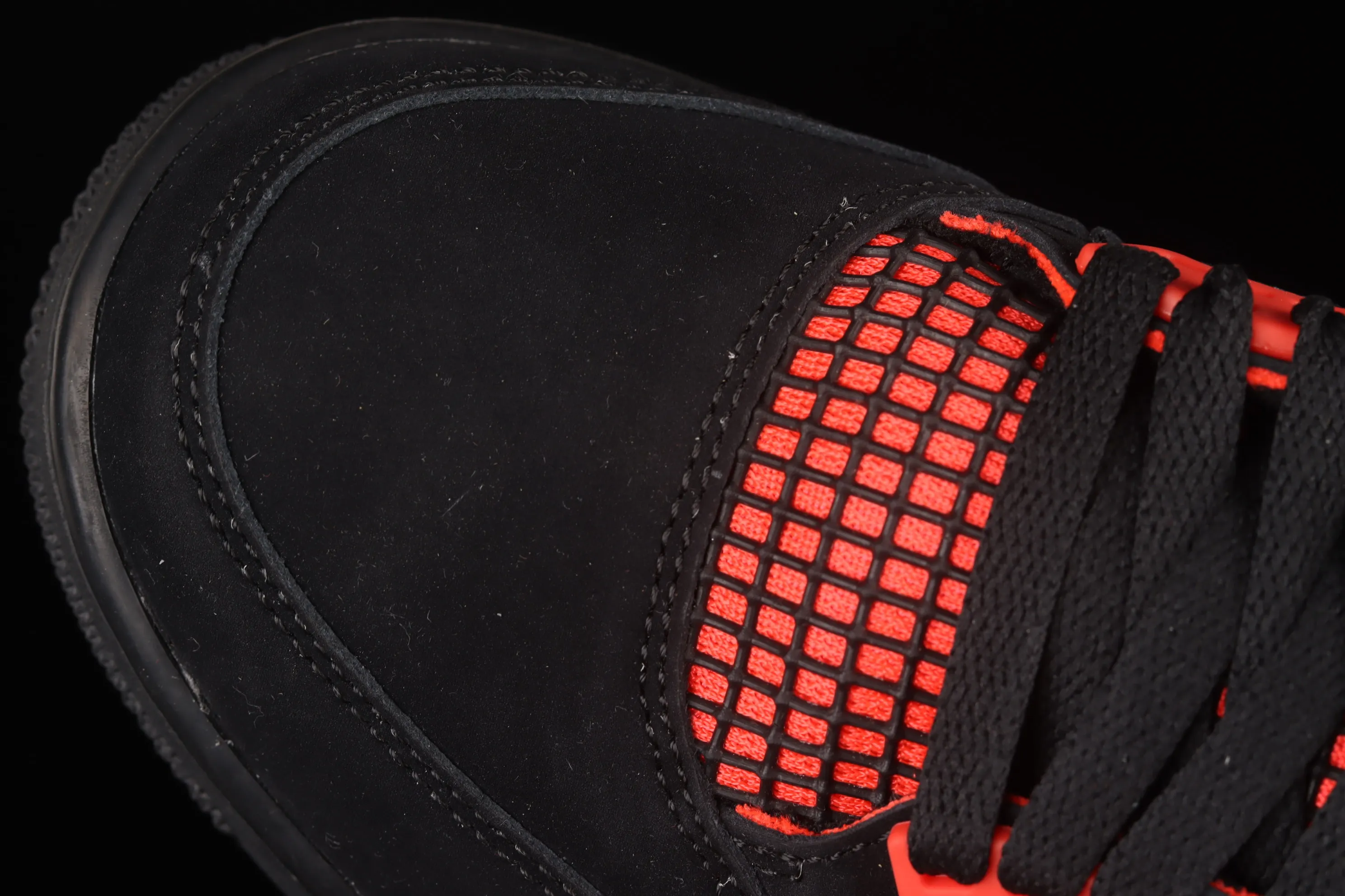 All categories Air Jordan Jordan series basketball shoes Air Jordan 4 foreign trade version Air Jordan 4 Retro "University Blue" AJ4 Jordan 4 new black and red retro casual sports culture basketball shoes CT8527-016